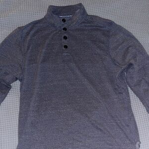 Tommy Bahama Gray Zip Up Sweater